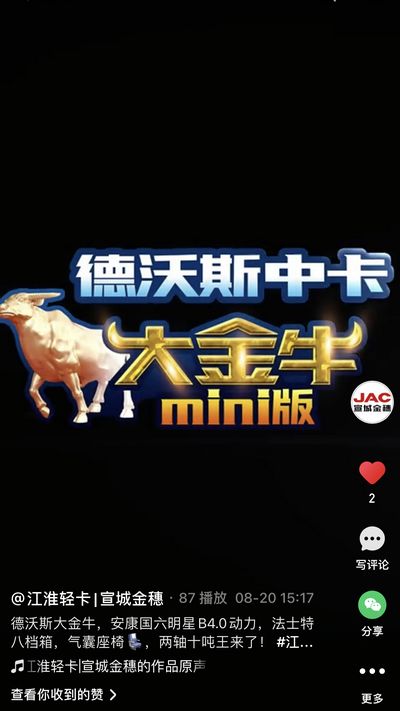 江淮德沃斯大金牛，兩軸十噸王來(lái)了！